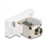 Sieťový RJ45 modul DELOCK 90904 Cat.6A s LED pre Keystone panely a patch panely