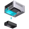 PC skriňa Jonsbo N10 Mini-Tower ITX strieborná