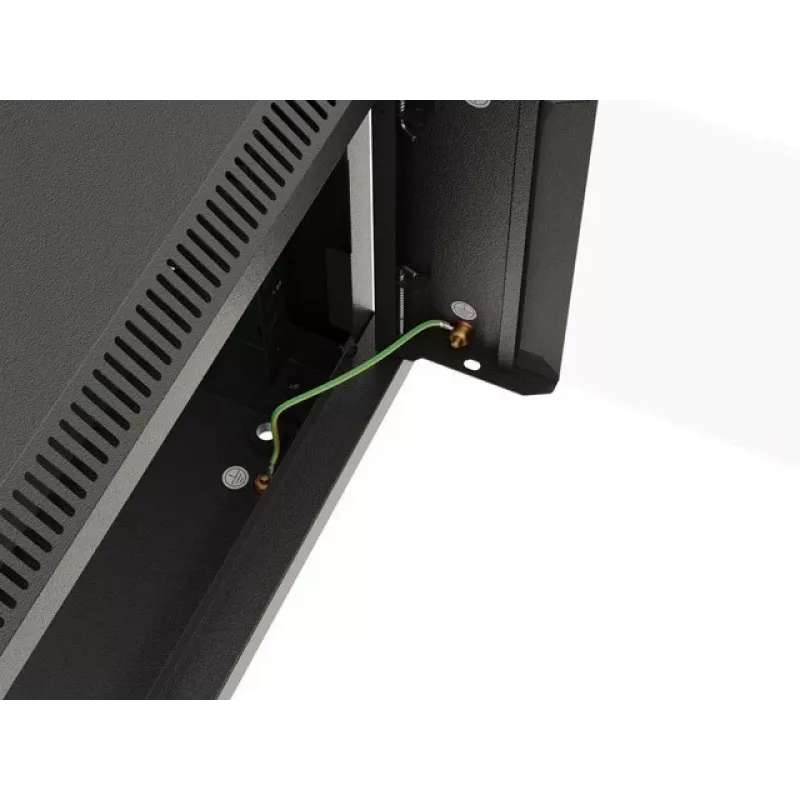 Nástenný rack LANBERG WF03-5309-10B, 9U, 500×350×540 mm, max. zaťaženie 60 kg, čierny