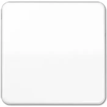 JUNG Wippe CD590BFWW pre vypínač/tlačidlo - CD universalWippe pre prepínač-