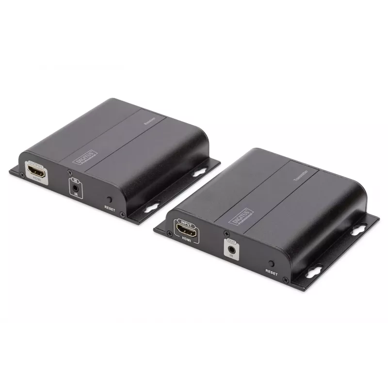 AV vysielač a prijímač Digitus 4K HDMI predlžovač cez CAT / IP sada