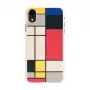 Puzdro na smartphone man and wood pre iPhone XR – drevená zadná strana, biely rám