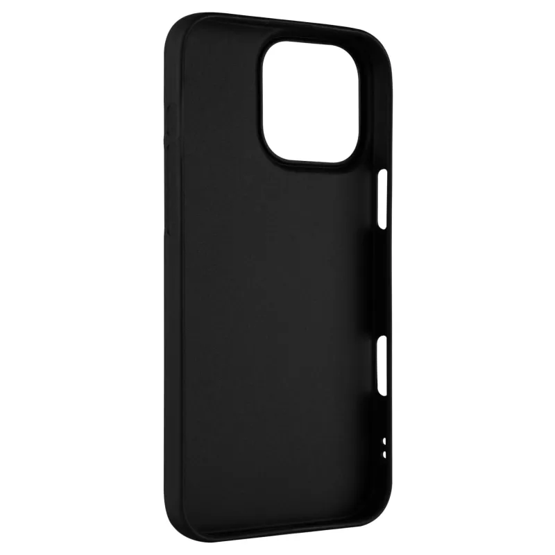 Fixed | Story | Zadný kryt | Apple | iPhone 16 Pro Max | Guma | Čierna