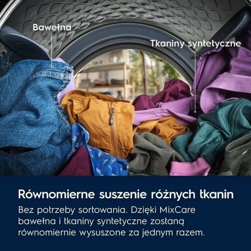 ELECTROLUX EW6D295GP sušička s tepelným čerpadlom