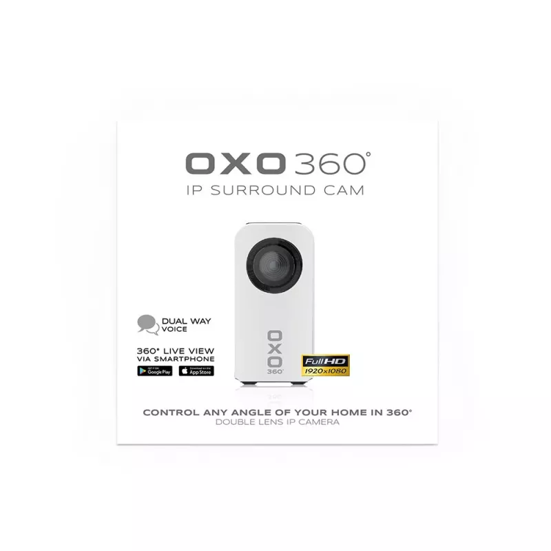 Bezpečnostná kamera Easypix OXO 360° IP Cam 56200