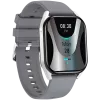Canyon Chatter SW-58 CNS-SW58SS inteligentné hodinky, IPS 1,8″, BT hovory, strieborno-sivé