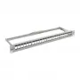 Keystone, modulový nosič, 48,30cm (19) patch panel pre 24xTP moduly, 1HE, svetlo (S216321)