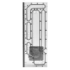 Stealkey Customs SK-Crossflow pre Lian Li - O11D XL Evo Distroplate D5/DDC - akryl