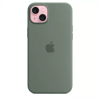 Apple iPhone 15 Plus silikónové puzdro s MagSafe - Cypress