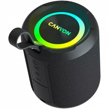 Prenosný reproduktor CANYON OnMove 11 IPX6 TWS 20W EQ RGB čierny