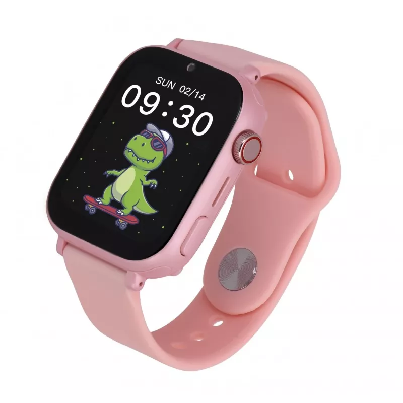 Smartwatch Kids Nce Pro 4G ružový