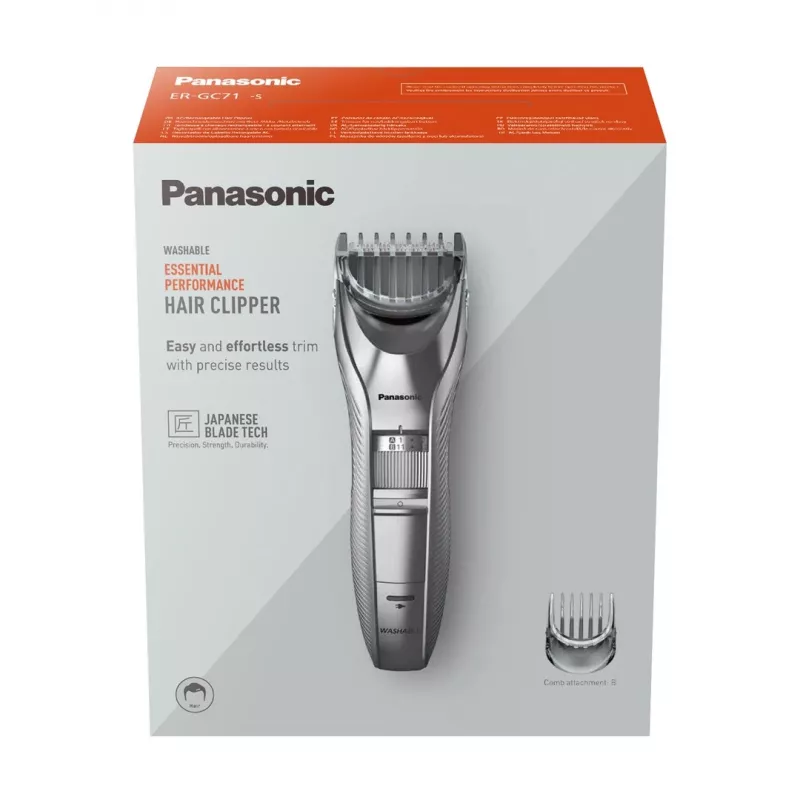 Strihač vlasov Panasonic ER-GC71 strieborný