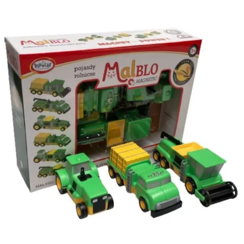 Popular Playthings - Mix or Match Vehicles Farm (dvojjazyčné)