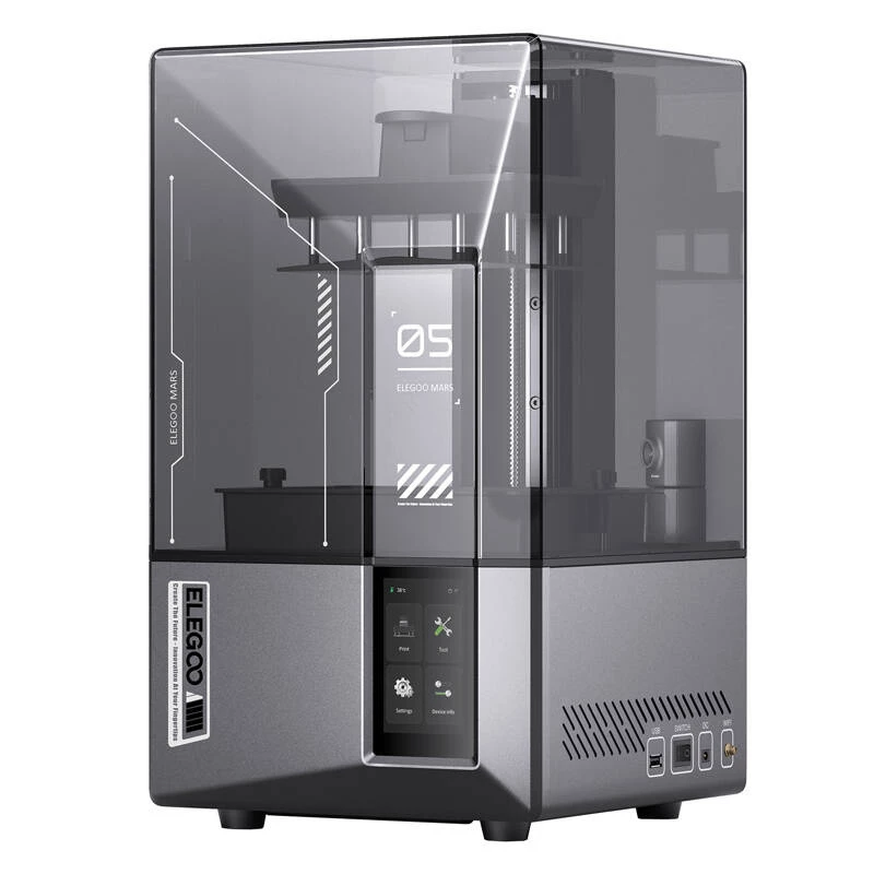 Resin 3D tlačiareň Elegoo Mars 5 Ultra 4K rozlíšenie LCD (model 50.101.013300)
