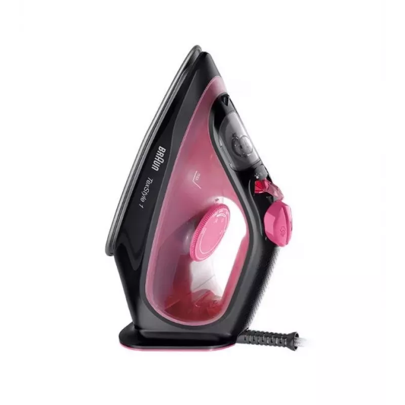 Braun TexStyle 1 suchá a parná žehlička keramická plocha 2000 W čierna, fialová