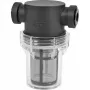 Alphacool ES Big Inline filter častíc 2x G1/4 IG, čierny/priehľadný (29145)