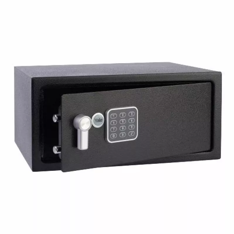 Voľne stojaci trezor Yale YLV/200/DB2 oceľ čierna 24L číselný zámok