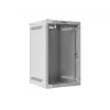 Nástenná skriňa LANBERG WF10-2309-10S 9U, 280×310×469 mm, nosnosť 20 kg, sivá
