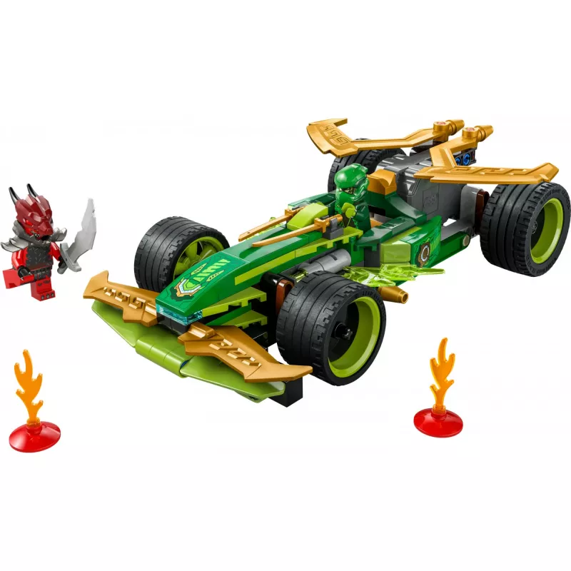 LEGO stavebnica NINJAGO Lloydov Action Speedster 71828, 181 dielov, 2 minifigúrky, vek 7+
