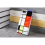 Ochranné puzdro iKins pre Apple iPhone 8 / 7 Mondrian biela
