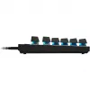 Logitech G PRO X RAPID - klávesnica - TKL - podsvietenie - USB - QWERTZ - nemčina - spínače klávesov: lineárne - čierna (920-013228)