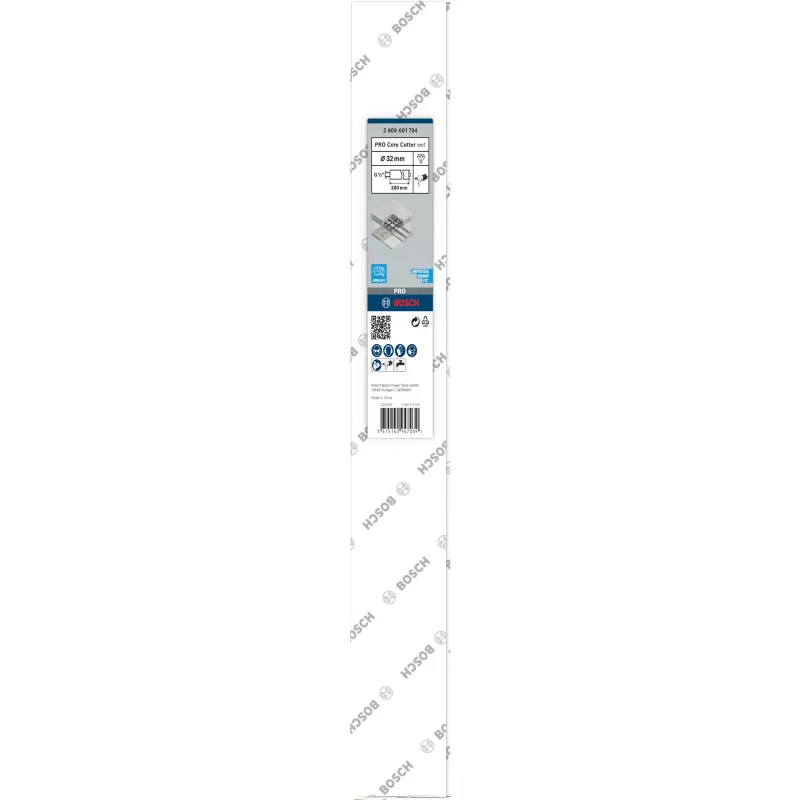 Bosch PRO Core Cutter wet, vrták, 3,2 cm, betón, 30 cm, 1,27 cm, blister