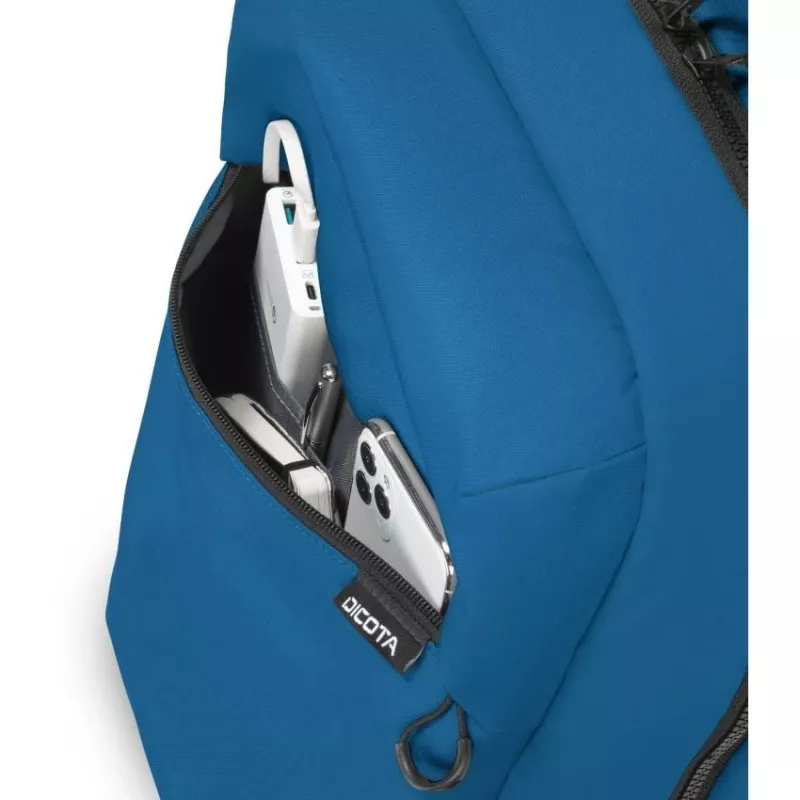Voľnočasový batoh DICOTA D32160-RPET modrý polyester Urban 440 mm