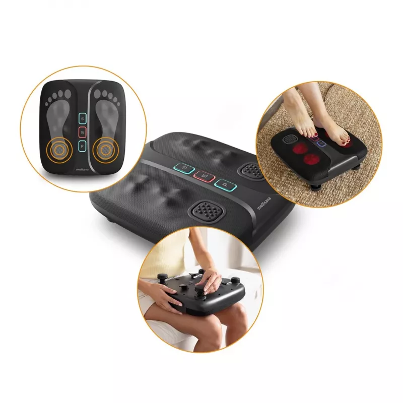 Medisana LM 100 masážny prístroj na nohy, chodidlá čierna