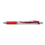 Vysúvací pripínací pen Pentel Energel XM Klik červený