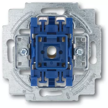 Jednopólový spínací modul Busch-Jaeger 2020 US-206, 1P, 10 A, 250 V, modrý metallic, 71×71×25 mm