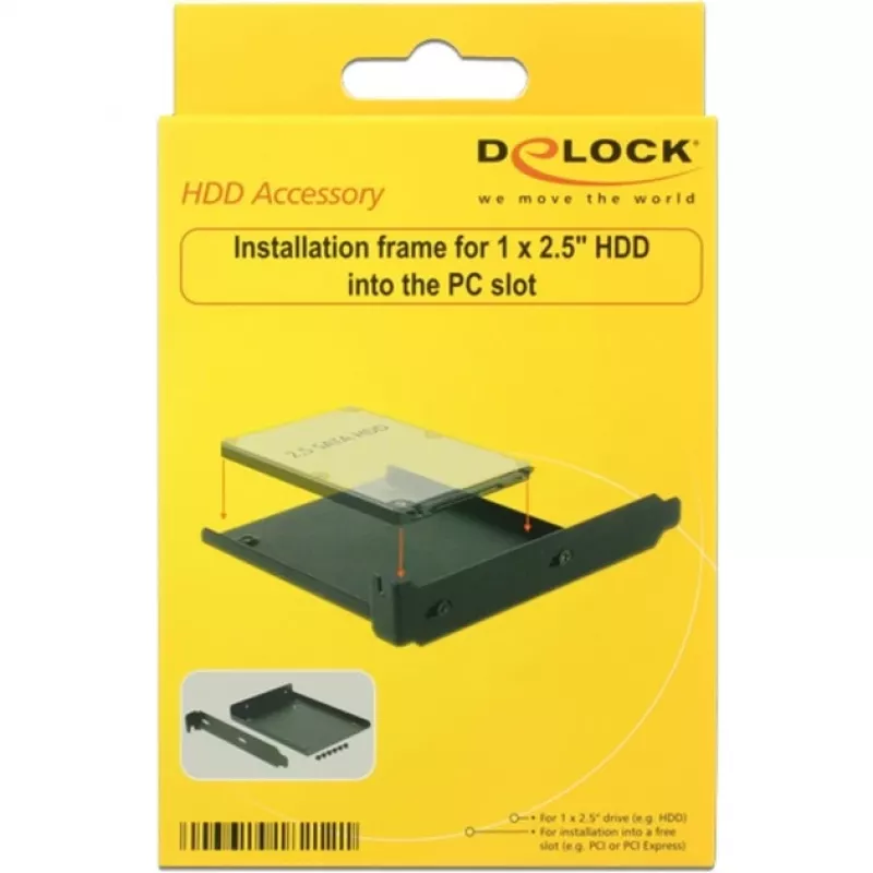 Klietka na HDD DeLOCK 18212 univerzálny diel počítačovej skrine