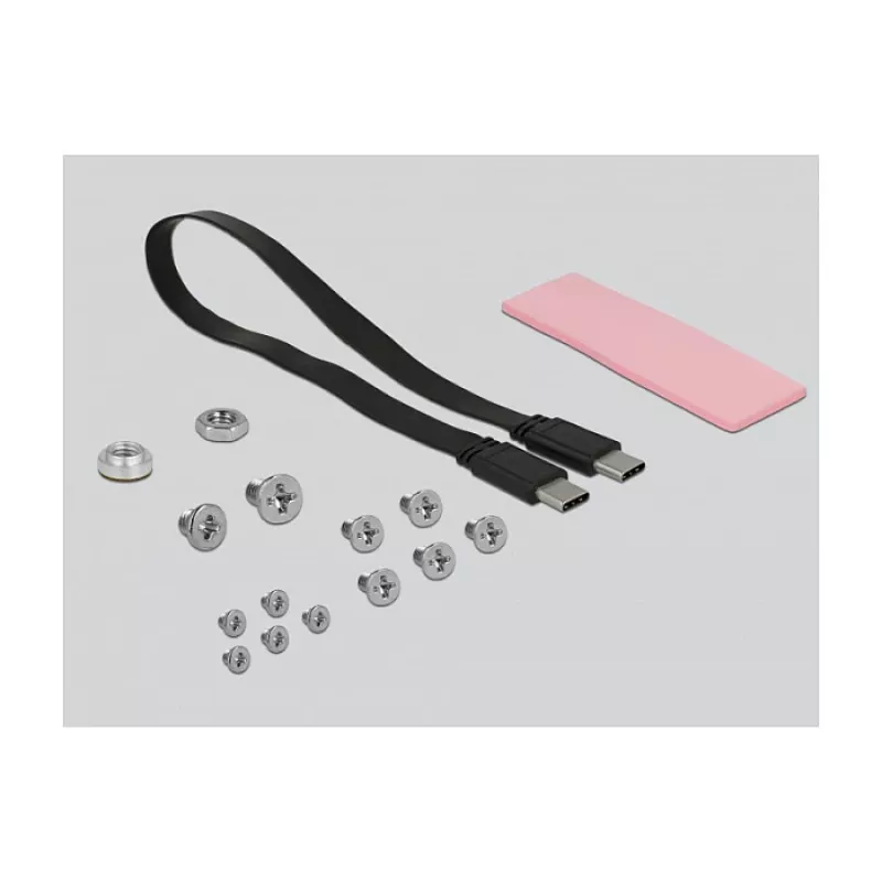 Rám pre SSD DeLOCK 42609 čierny M.2