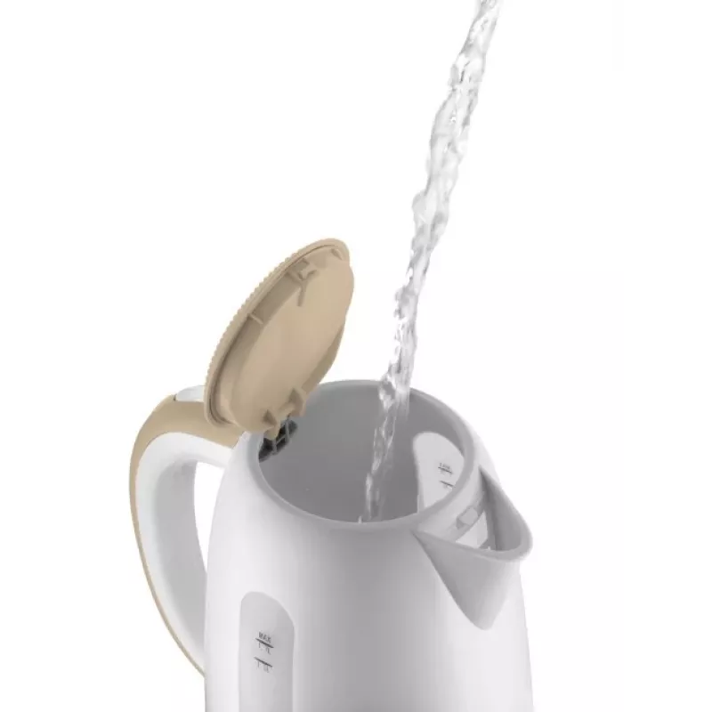 Elektrická kanvica Concept Solution RK2331 — 1,7 L, 2200 W, béžová/biela
