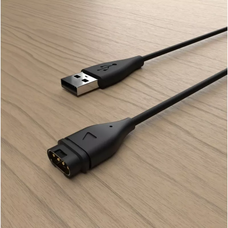 USB-A nabíjací kábel FIXED FIXDW-796 pre Garmin smart hodinky — kompatibilný nabíjací a dátový kábel