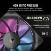 Corsair iCUE LINK RX120 RGB ventilátor 12 cm čierny 400-2100 ot/min