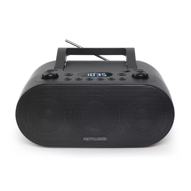 Muse | Prenosné rádio s Bluetooth a USB portom | M-35 BT | AUX vstup | čierna