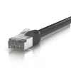 Ubiquiti patch kábel UACC-Cable-Patch-Outdoor-1m-BK, pre vonkajšie použitie, Cat.5e STP, 1m, čierny