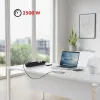 Predlžovacia zásuvka MACLEAN MCE395 B — 5 zásuviek, 3×USB, 110–240V AC, 2,1A USB, 2500W, 1,5 m kábel, čierna