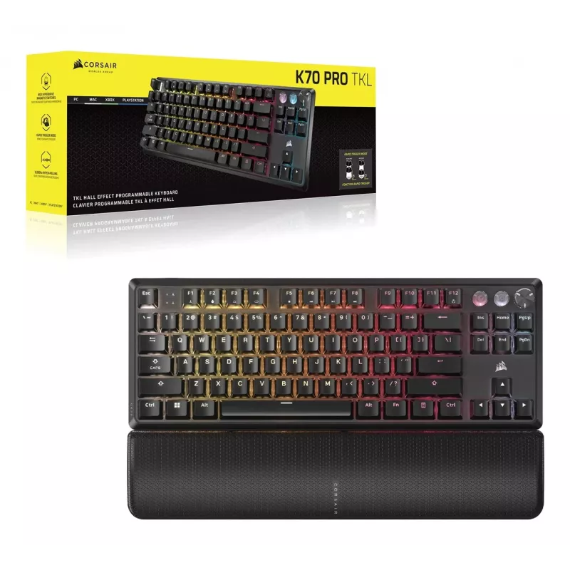 Klávesnica Corsair K70 Pro TKL, TKL (80%), ISO (DE)