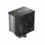 Chladič vzduchu DeepCool AK500S Digital SE — 120 mm ventilátor, podporuje LGA1700/AM5/AM4 a Intel LGA115x/1200 socket, čierny