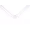 Alphacool ROH1020312 HardTube 16/11 mm trubica z borosilikátového skla, uhol 90°, 20/40 cm, číra