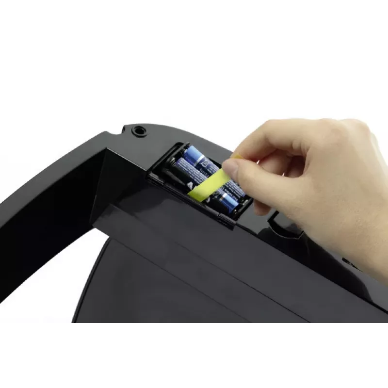 Obdĺžnikový odpadkový kôš Durable NO TOUCH 35L nerez čierny strieborný