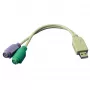 LogiLink adaptér USB - 2x PS/2 AU0004A