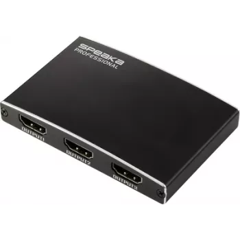 SpeaKa Professional SP-HDMIS-210 HDMI rozbočovač 3480 x 2160 pixelov čierna (SP-13803912)