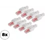 Sieťový konektor ShiverPeaks 75011-8 Cat.6 bez nástroja RJ45 konektor samec, 8P8C