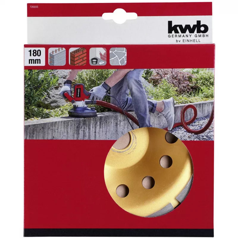 Diamantový rezací kotúč 180 mm pre EINHELL nástennú a betónovú brúsku TE‑DW 180