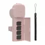 Sunnylife ochranné puzdro s popruhom a ramenným popruhom pre Osmo Pocket 3 (ružová)