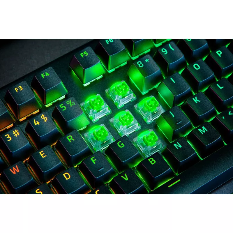 Razer BlackWidow V4 Pro klávesnica herná USB QWERTZ nemecká čierna