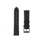 Kožený náramok na hodinky FIXED FIXLST-22MM-BK – 22 mm rýchloupínací, čierny