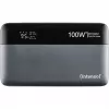 Powerbank INTENSO 7350050 — 20000 mAh, 1× USB-A + 2× USB-C, 100 W celkový výstupný výkon, čierna/sivá